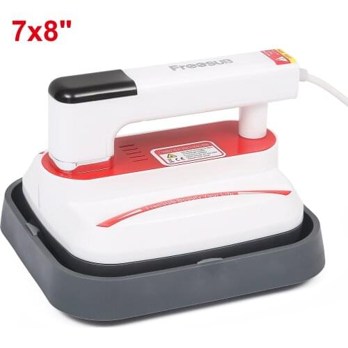 Protable Heat Press Machine T-Shirt Printing Easy Heating Transfer Press Iron Machines for Clothes Bags Hats HTV Vinly Projects