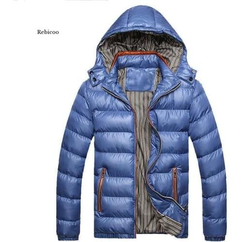 Rebicoo Men's Jackets Parkas
