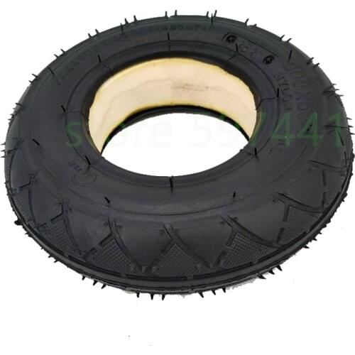Mobility Scooter wheelchair tire 200 x 50 (8x2) solid/foam filled 200x50 for Razor E100 E125 E200 Scooter Vapo
