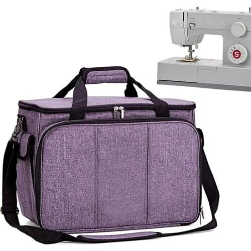 Cloth Sewing Machine Storage Bag Large Capacity Knitting Accessories Organizer For Threads Needlework Crochet Tools Container