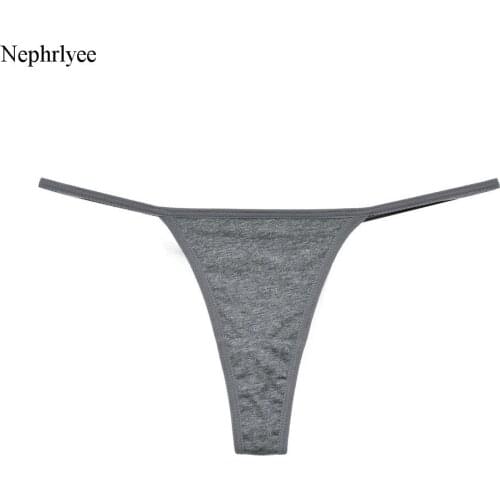 S-XL Cotton Panties T-Back Thong Sexy Low Waist Women Underwear Cotton G-String Underpants Femlae Lingerie S00551