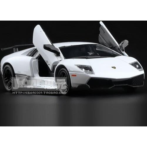 High Simulation Exquisite Diecasts & Toy Vehicles: RMZ city Car Styling Bat LP670 Supersport 1:36 Alloy Diecast Model Toy Car