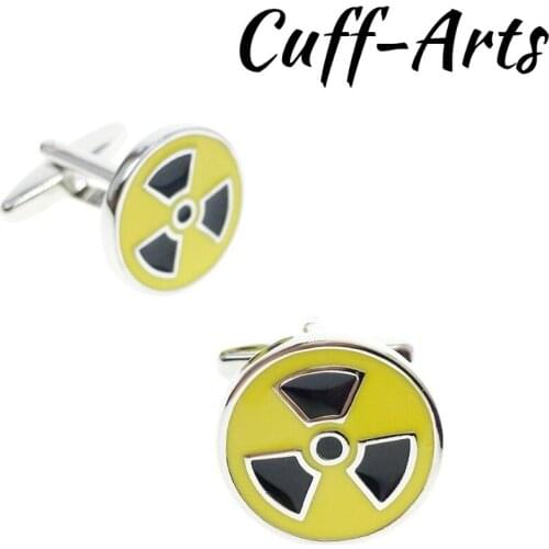 Cufflinks for Mens Radioactive Cufflinks Shirt Cuff links Gifts for Men Gemelos Les Boutons De Manchette by Cuffarts C10242