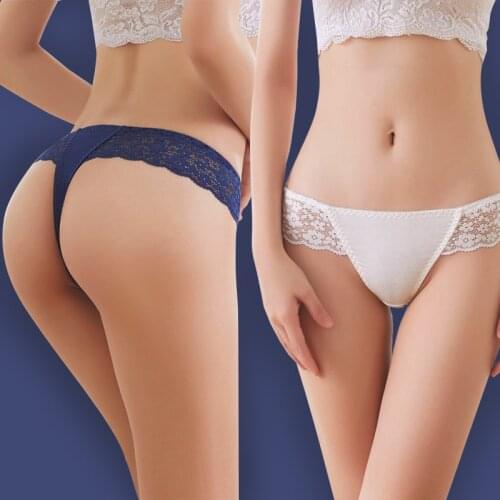 Womens thong sexy lace underwear seamless female panties low waist comfortable period high quality laydies lingerie g-string