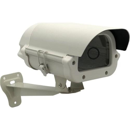 6 Inch Aluminium Alloy Waterproof CCTV Surveillance Camera Housing Cover Outdoor Enclosure Casing with Wall Mounting Bracket