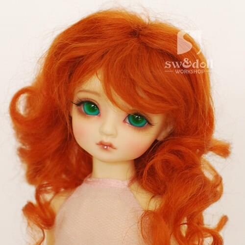 1/3 1/4 1/6 1/8 1/12 scale BJD accessories wig curls hair for BJD/SD doll.Not included doll,clothes,shoes,and other C1068