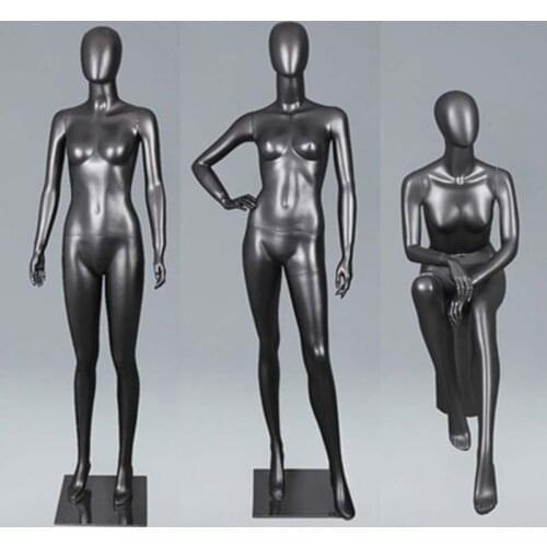 Best Quality Full Body Mannequin Black Mannequin Different Style Professional Factory In China