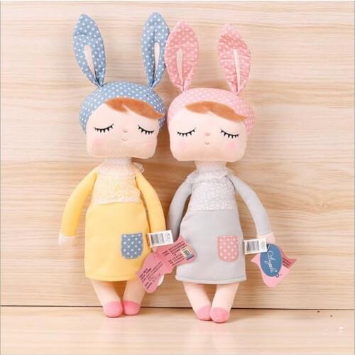 Doll Stuffed Toys Plush Animals Soft Kids Baby Toys for Girls Children Boys Birthday Gift Kawaii Cartoon Hot Angela Rabbit