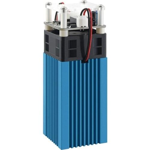 40W Laser Module LD+FAC 5.5W 450nm Continuous Laser Fast High Precision Cut Engraver W/ Focus Block Slide Module Printer Cutter