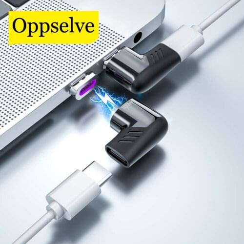 100W USB Type C Magnetic Adapter Magnet USB C Female To Type-c Male Converter For iPad MacBook Pro Huawei Samsung USBC Connector
