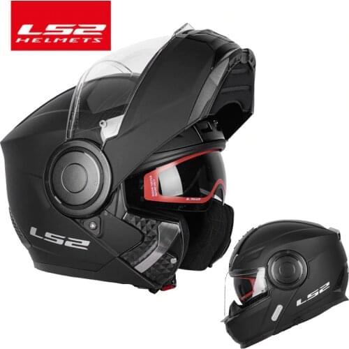 LS2 FF902 Modular motorcycle helmet ls2 SCOPE flip-up double lens helmets casco capacete casque
