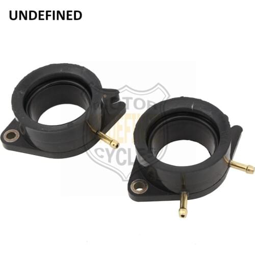 New Black Motorcycle Carburetor Intake Manifold Boot Set for Yamaha Virago 1100 XV V1100S Special 1988-1999 Carburador UNDEFINED