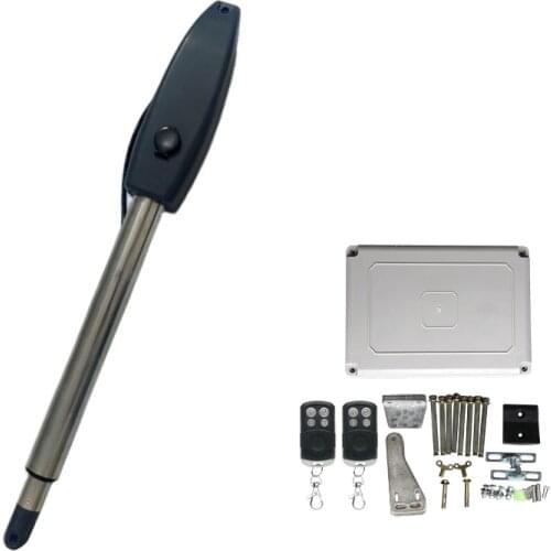 Single Leaf Swing Gate Opener Motor for 400KG Gate Door DC 24V Automatic Electric Single Linear Actuator Operator Access Control