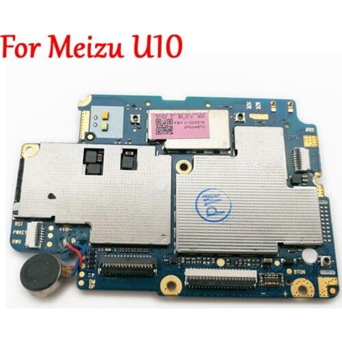 Full Work Unlock Mobile Electronic Panel Motherboard Circuits Flex Cable For Meizu U10 MB Plate Tested