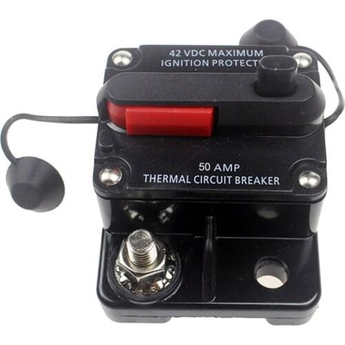 50A 60A 80A 100A 150A 200A 250A 300A Car Audio Amplifier Circuit Breaker Fuse Holder Stereo Amplifier Refit