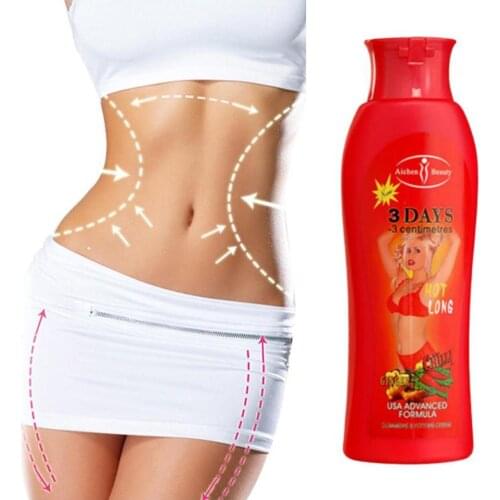 200ml Fat Burning Ginger Body Cream Belly Slimming Gel Fitness Fat Burner Slimming Cream Fast Weight Loss Anti-cellulite Cream