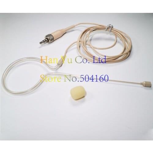 4pcs Free Shipping Ear Head Headset Mic Headworn Microphone For Wireless microfoon System microfono