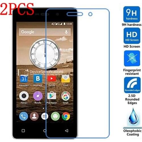 2PCS Original Tempered Glass For Highscreen Power Four Screen Protector protective film For Highscreen Power Four glass