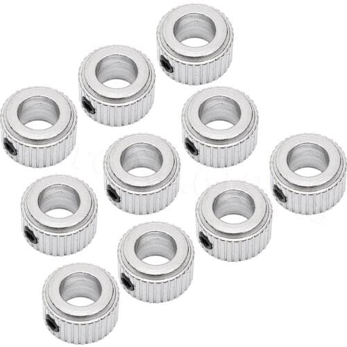 10pcs/Lot Steel Metal RC Wheel Collars D4.1 D5.1 D6.1 D8.1 Accessories for Radio Control Airplane Cars Boats