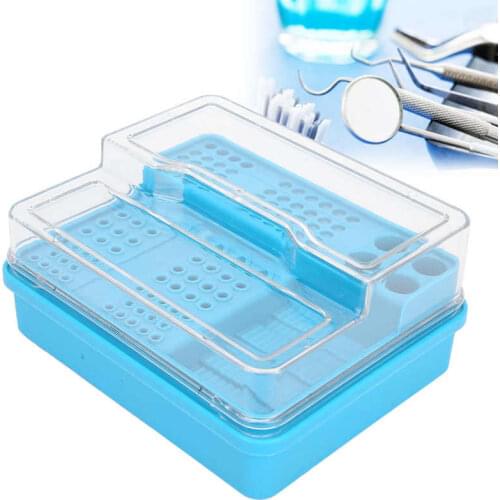 Dental Endo Box Endodontics Cleaning Storage Case Organizer Dental Oral Care Tools Dentist Equipment Supplies Dental Lab