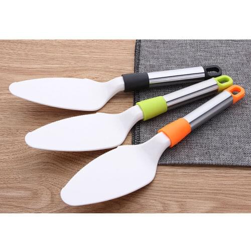1PC Barbecue Grain Shovel Press Plate Fried Meat Board Pizza Peels Cake Shovel Cheese Slicer KX 266