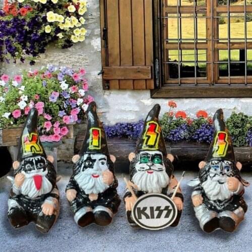 1pc Gnome Ornaments Resin Statue Garden Ornament Craft Sculptures Bedroom Home Decor Artwork Birthday Gifts 2021 Hot Sales