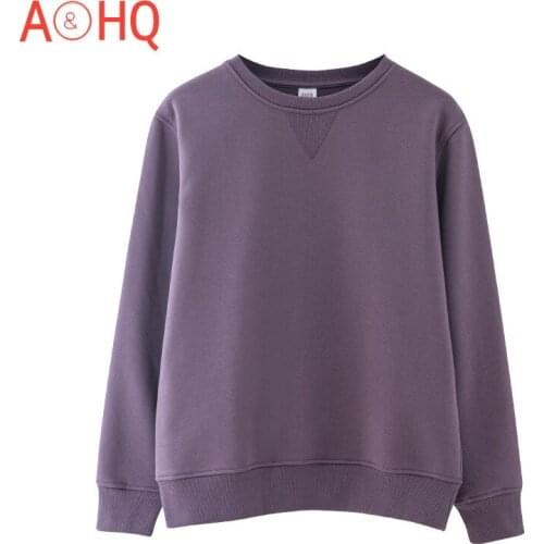 460G Cotton 9 Color O Neck Long Sleeve Sweatshirts Men Clothing Thicken Fleece Top High Quality Winter Sweatshirts Classic