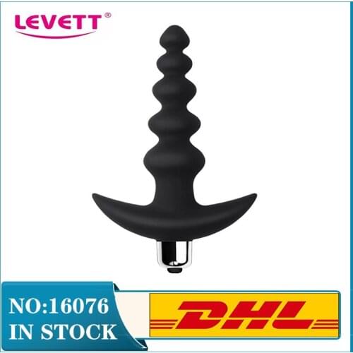 2021 Hot Sale Anal Beads Butt Plug Vibrator Flexible Silicone 16 Speeds Modes Prostate Massager Sex Toys For Men Women Couples