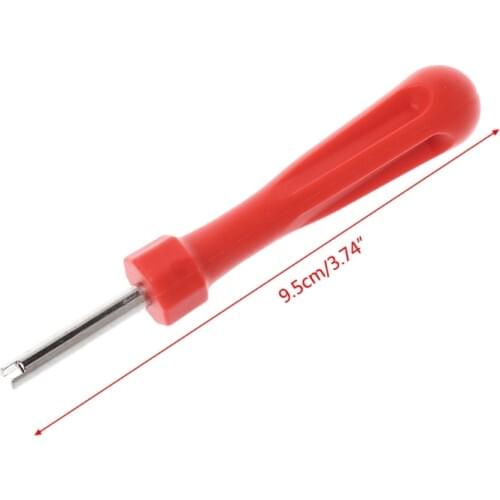 AUTO Car-styling Slotted Handle Tire Valve Stem Core Remover Screwdriver Tire Repair Install Tool 1XCF