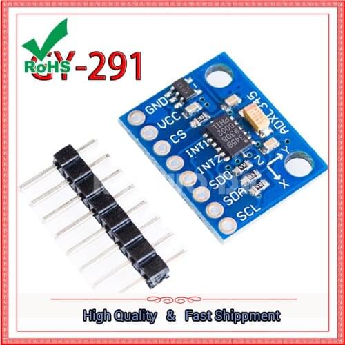 GY-291 ADXL345 Digital Triaxial Gravity Acceleration Tilt Module board
