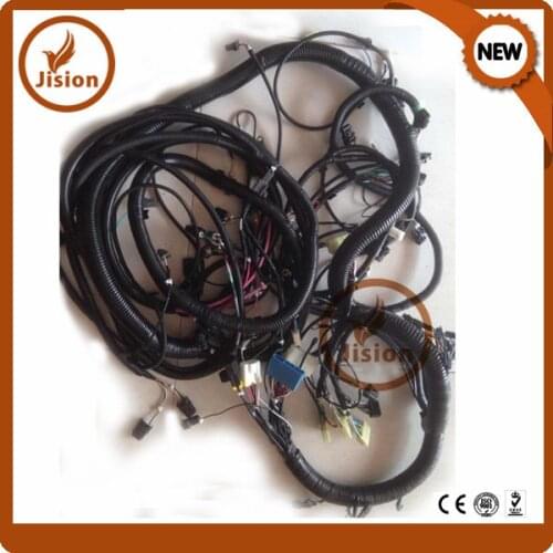 JISION 207-06-62110 207-06-61231 PC300-6 wiring harness free shipping