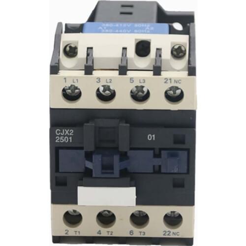 1PCS AC Contactor CJX2-2501 25A switches LC1 AC contactor voltage 380V 220V 110V 48V 36V 24V 12V Use with float switch