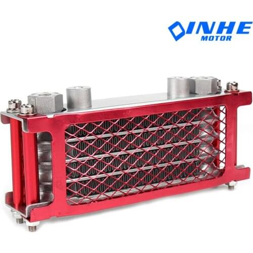 Motorcycle Oil Cooler for Dirt Bike Pit Bike 110cc 125CC 140cc Monkey Bike ATV Quad Motorcycle Radiator Oil Cooler Cooling ATV