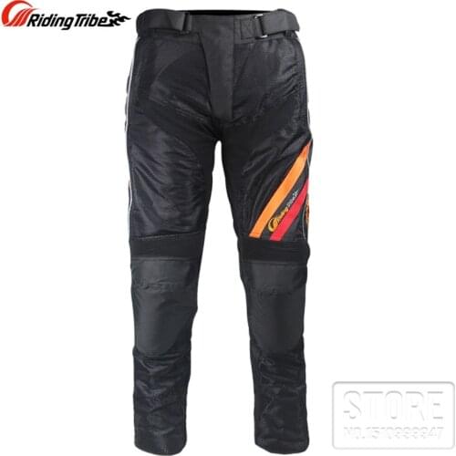 Motorcycle protection Pants Moto Pantalon Trousers HP10 Racing Pants with 2pcs Protective gear Knee Pads riding Pants