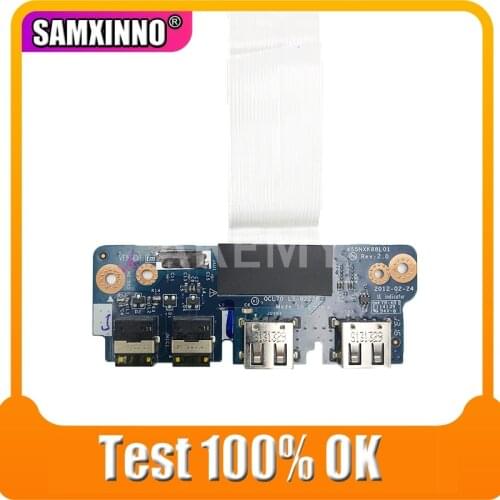 New!for ASUS K75V K75VM K75VJ K75D K75A Laptop Audio usb IO board Interface board