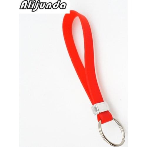 New silicone key long wristband bracelet key spoon portable key chain for Suzuki SX4 SWIFT Alto Liane /Grand Vitara/ Jimny/ SCro