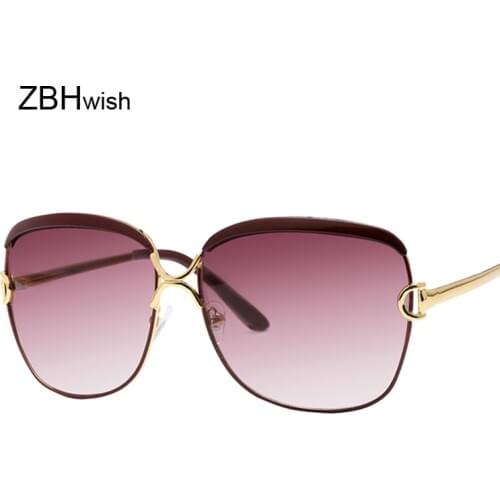 Newest Square Elegant Ladies Oval Sunglasses Women Luxury Brand Designer Italy Sun Glasses Female Vintage Shades Eyewear