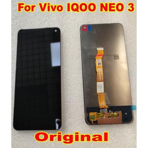 Original Best LCD Display Touch Panel Screen Digitizer Assembly Sensor For Vivo IQOO NEO 3 / IQOO Z1 / IQOO Z1x Phone Pantalla