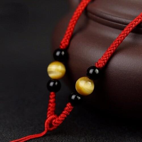 Natural Hand Woven Jade Necklace Fashion Pendant Jewelry Black Rope Women Men Pendant