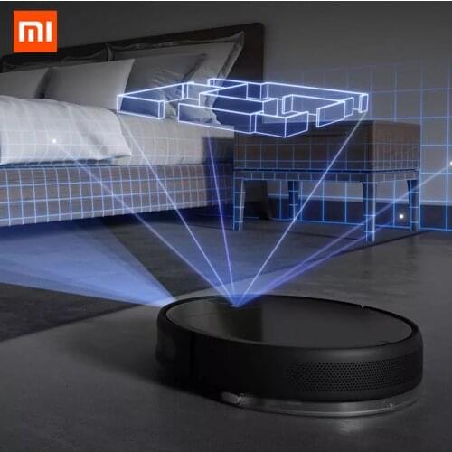 Xiaomi Mijia Sweeping Mopping Robot Vacuum Cleaner 1T S-cross 3D Avoiding Obstacles Cordless Washing Cyclone Suction Vacuum-Mop