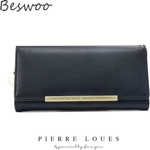 Luxury Wallet for Women PU Leather Muti Departments Women Wallets Card Holder Purse Female Coin Purses Long Handbag Clutch