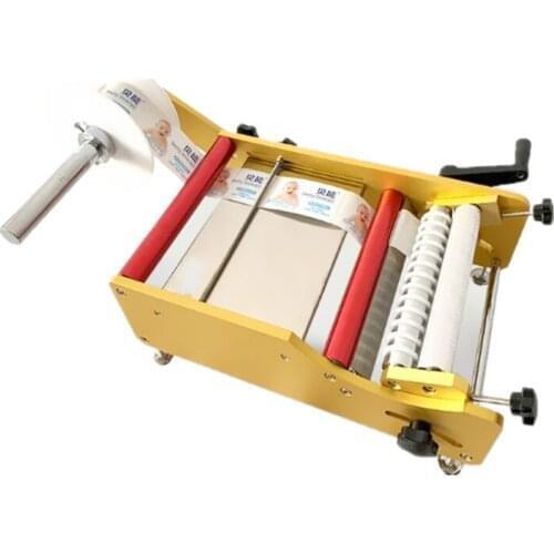 Sammi pack new product manual small round bottle labeling machine for glass bottle