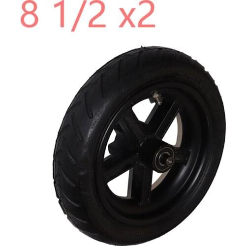 Super high quality 8.5 inch 8x1/2 x2 electric scooter scooter rear wheel hub tire pneumatic tire