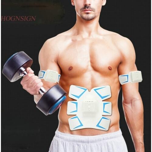 Charging Abdomen Stickers Lazy Abdominal Machine Exercise Fitness Equipment Home Muscle Slimming Electro Estimulador Muscular