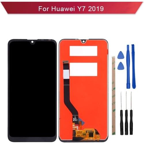 For Huawei Y7 Prime Pro 2019 LCD Display With Touch Screen Y7 2019 DUB-LX3 DUB-LX1 DUB-X23 LCD Screen Digitizer Assembly