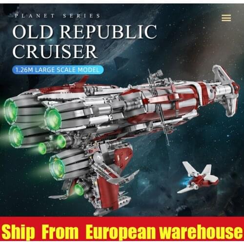 Mould King 21002 Star Toys Wars The MOC 05079 Zenith Old Republic Escort Cruiser Model Building Blocks Kid Christmas Gift