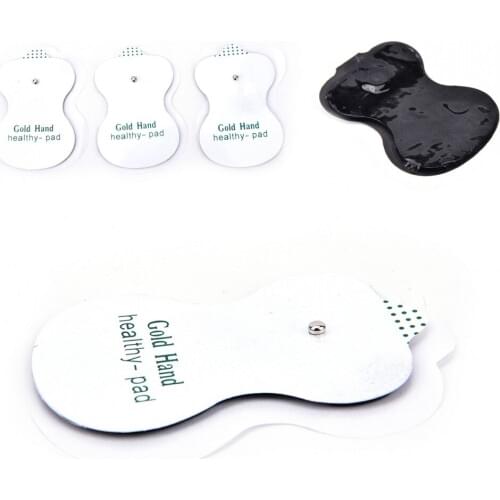 10Pcs Electrode Pads For Digital TENS Therapy Machine Electronic Cervical Vertebra Physiotherapy Massager Pad Face Tool