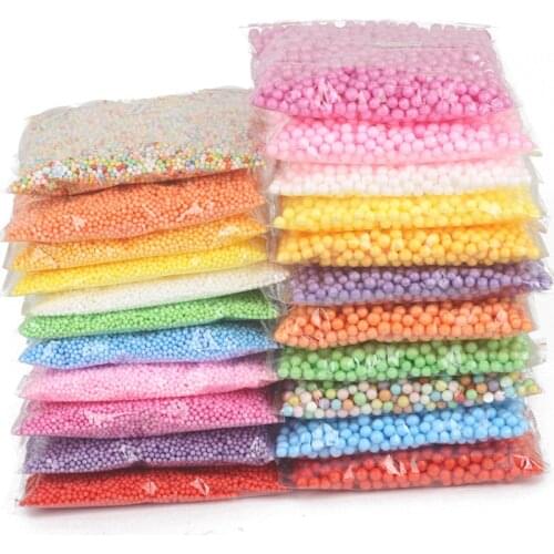 8000/900pcs Mixed Size 2-4mm 5-10mm Plastic Foam Colorful Loose Beads For DIY Earring Jewelry Findings Components Making
