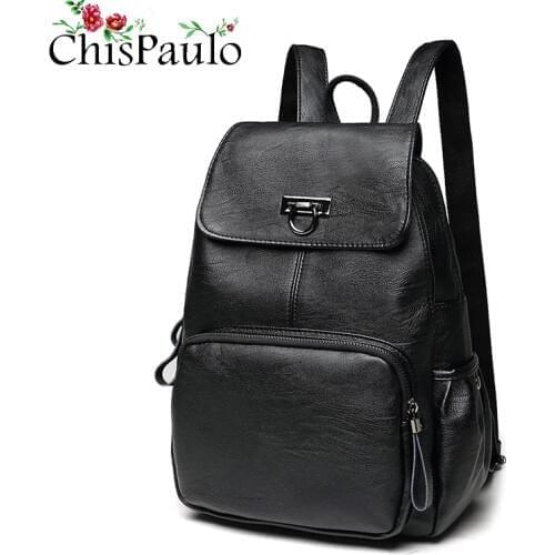 CHISPAULO Women's Backpacks With Embroidery
