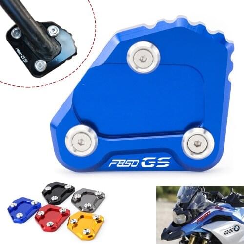 For BMW F 850 GS F850GS Adv F750GS F850 GS Adventure F 750 GS 18-21 CNC Kickstand Foot Side Stand Enlarge Extension Plate Pad